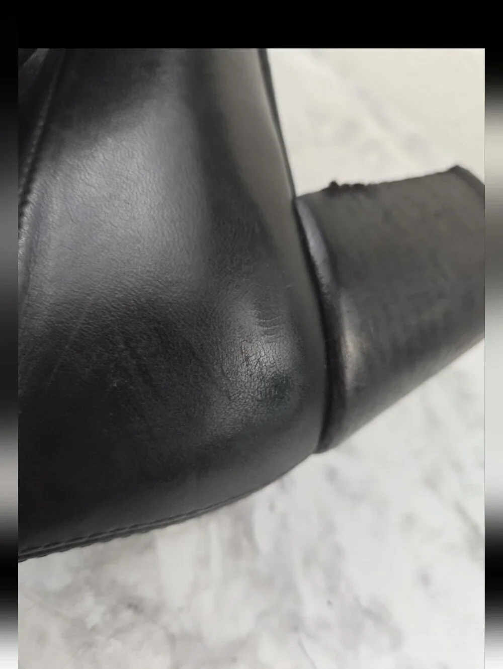Stuart Weitzman Black Leather Boots
